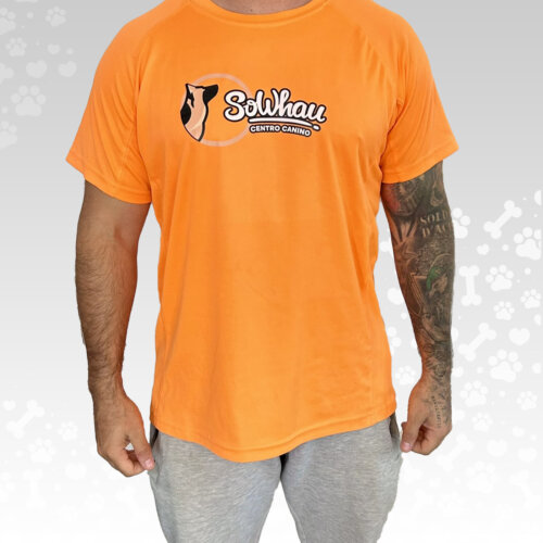 Camiseta SoWhau Naranja