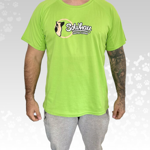 Camiseta Sowhau verde lima