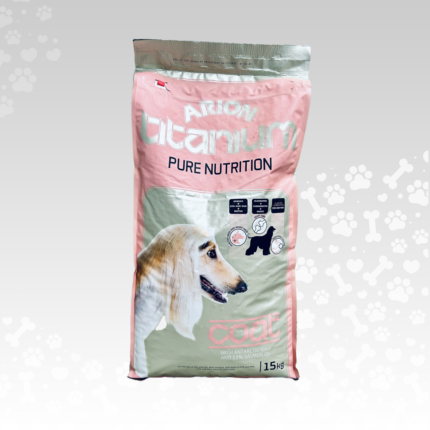 Arion titanium pure nutrition 15 kg